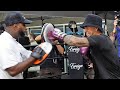 AUSTIN MCBROOM LOOKS TO SCHOOL ANESONGIB! SHOWS OFF TEXTBOOK TECHNIQUE DAYS AWAY FROM FIGHT