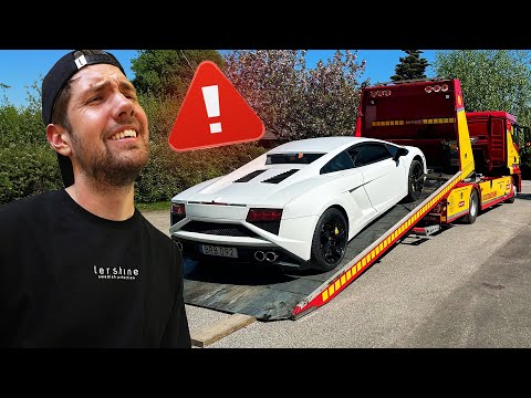 VI FICK BÄRGA LAMBORGHININ I NORRKÖPING...