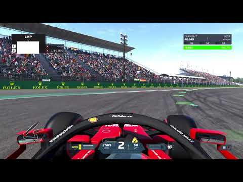 f1 2021 Mexico hot lap