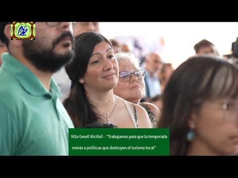 Villa Gesell Kicillof -  “Trabajamos para que la temporada resista a políticas Nacionales 