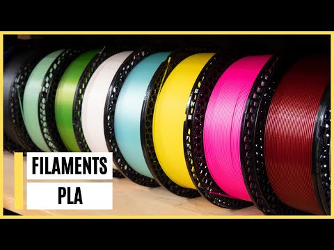 Meilleurs filaments PLA 2024 : mon top 5 après tests