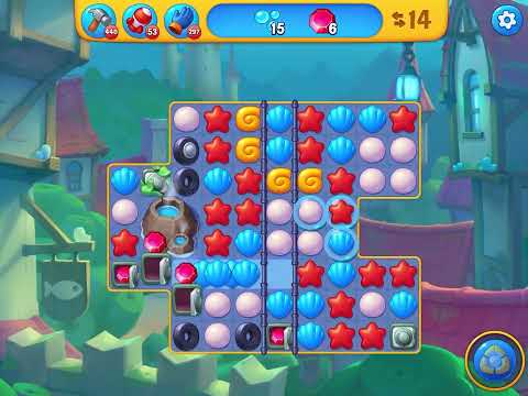 Fishdom level 7041 no boosters フィッシュダム ノーマル [Friend's]