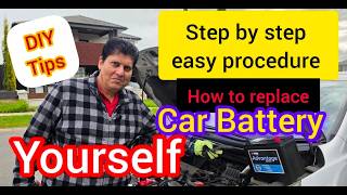 DIY Car Battery Replacement in 10 minutes for Beginners Step by Step Guide
