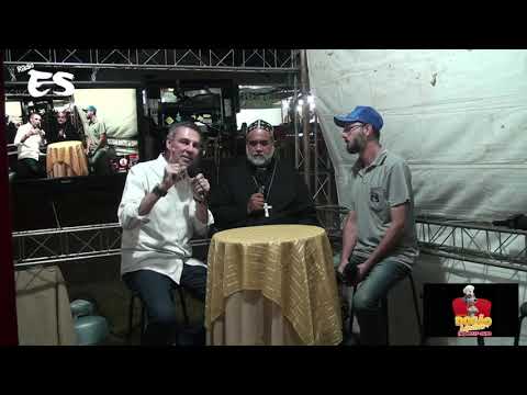 Em visita a Andradina, Padre Kelmon concede entrevista à Rádio ES