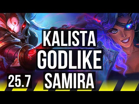 KALISTA & Thresh vs SAMIRA & Maokai (ADC) | Quadra, Godlike | EUW Diamond | 25.7