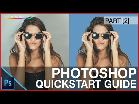 Photoshop Tutorial For Beginners - QuickStart Guide - 10 Things Photoshop Beginners Want To Know Video