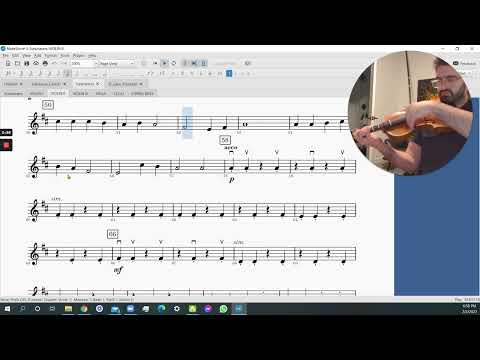 Sunchasers VIOLIN II (half-tempo tutorial)