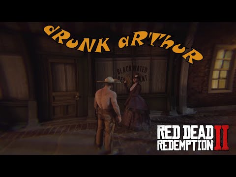 Drunk Arthur Antagonizes Strangers | RDR2