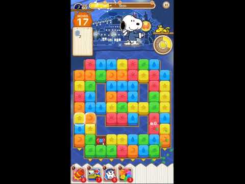 Snoopy Puzzle Journey Night Mode Level 60 - NO BOOSTERS 🐶🧩🧳 | SKILLGAMING ✔️