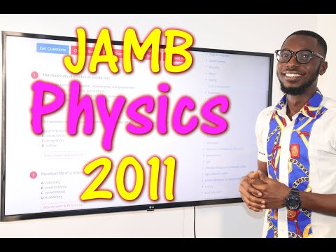 JAMB CBT Physics 2011 Past Questions 1 - 16