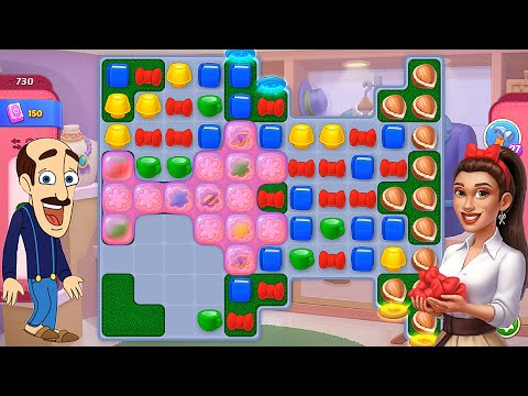 Homescapes - Level 730 Super Hard Level No Boosters Gameplay Walkthrough - New Update