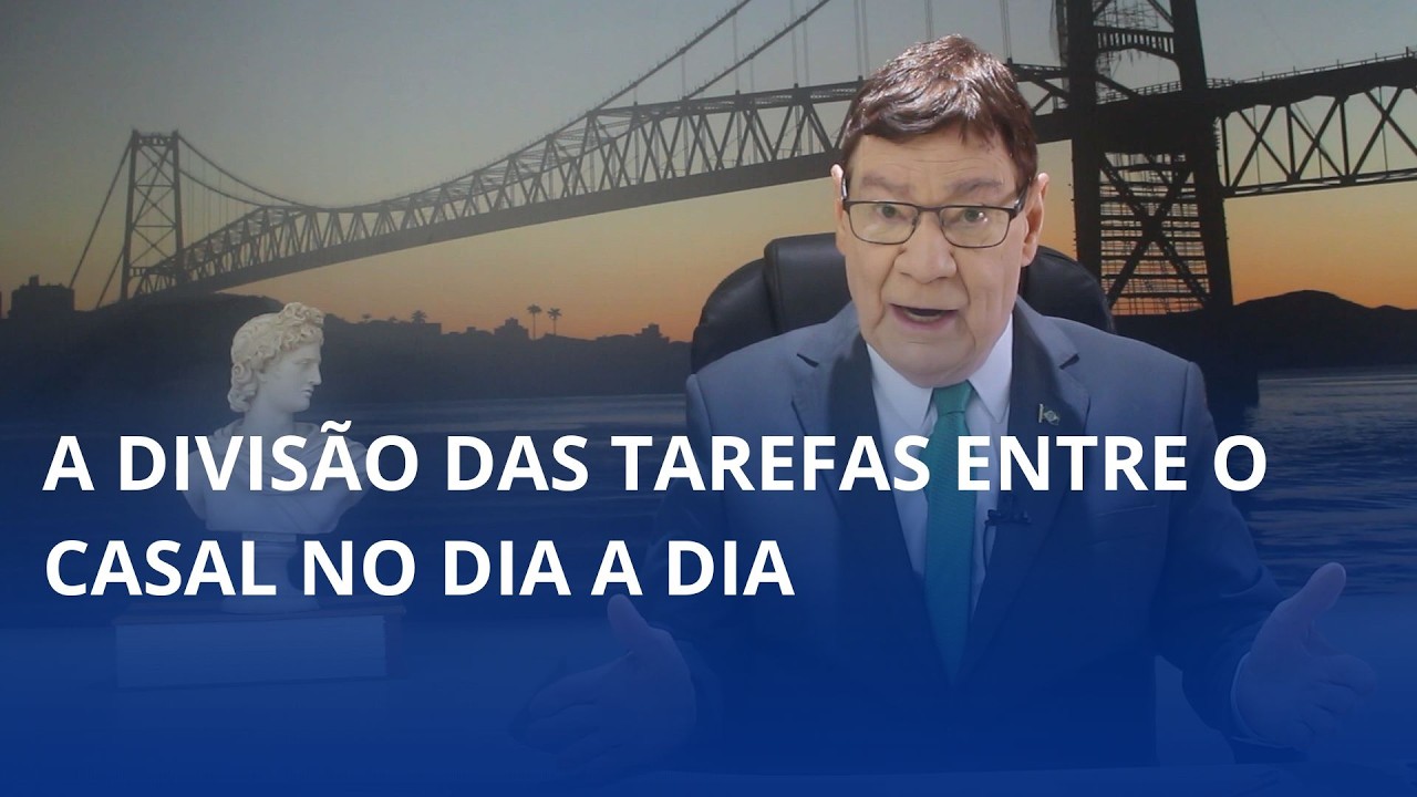 A divisão das tarefas entre o casal no dia a dia