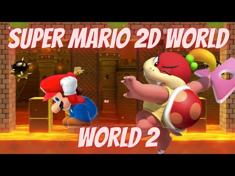World 2 - Super Mario 2D World - Super Mario Maker 2
