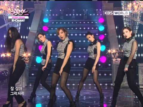 [Music Bank K-Chart] 3rd week of March & Brave Girls - What you been up to (2012.03.16)