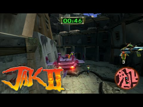 Let's Play Jak 2: Renegade: Part 16 - Shuttle Underground fighters