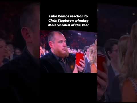 His WHAT!? #chrisstapleton #lukecombs #cmaawards #shorts #countrymusic