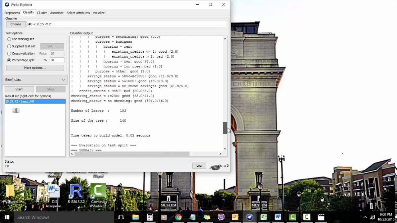Tutorial: Data Mining Using Weka (Basics)