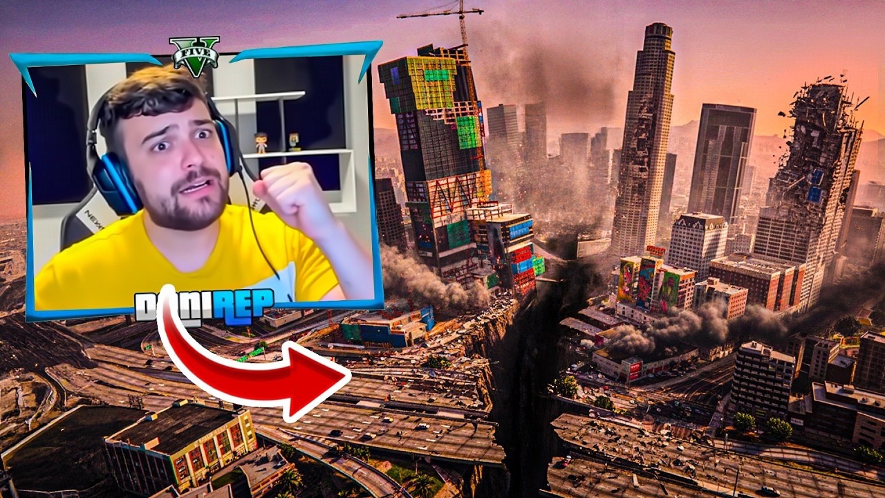 UN TERREMOTO DESTRUYO LA CIUDAD DE LOS SANTOS! - GTA 5 ONLINE