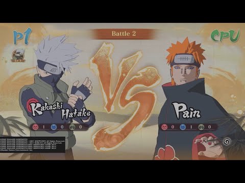 Kakashi vs Pain | Naruto Storm Connections