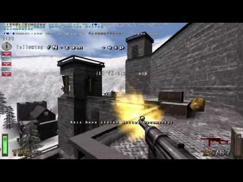 RTCW: iNfensus vs. PhD - QuakeCon 2002 Qualifiers Round 1 (06.20.02)