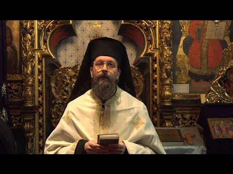 Protos. Antonie - Cuvânt după Taina Sfântului Maslu în Postul Nașterii Domnului (2016)