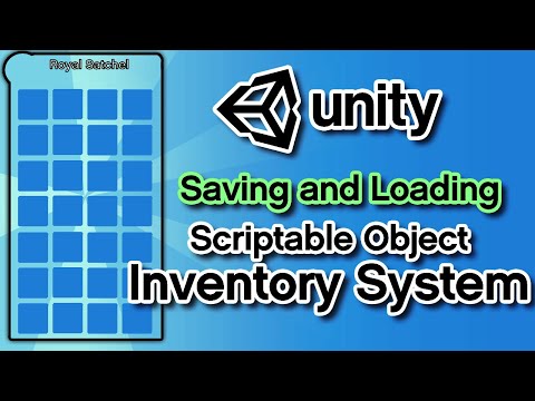 Unity3D - Saving and Loading your Inventory with Scriptable Objects | Part 2