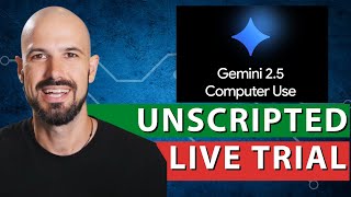 Blind Trial: Google Gemini Ultra Computer Use (first time login)