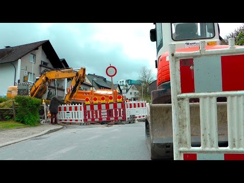 Vollsperrung der Hofstraße (Balve)