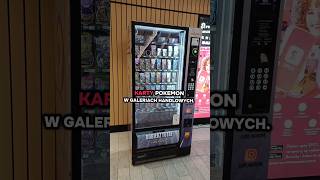 Karty pokémon w galeriach handlowych! Automat z kartami💌✨️ #pokemoncards #pokemonvendingmachine #tcg