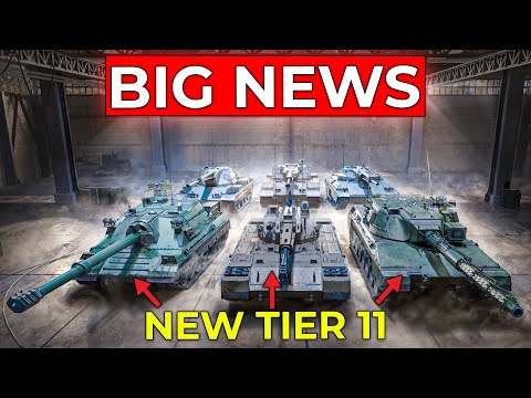 *MASSIVE* - NEW Tier 11 Tanks and Big Tier 11 Rebalance | World of Tanks 2.1.1