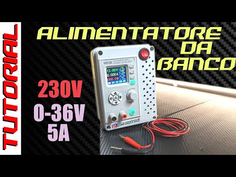 ☢ Alimentatore da banco home made TUTORIAL realizzazione WZ3605 woktta