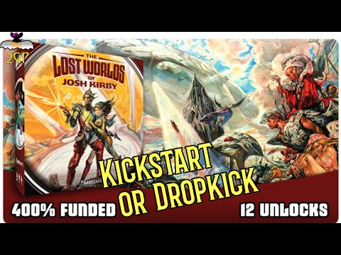 Kickstart or Dropkick - The Lost Worlds of Josh Kirby by Bard Games