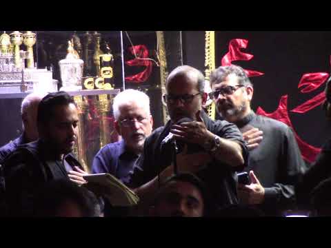 "Ya Aba Abdillah" - Ahsan Zaigham - Arbaeen 1439 Majlis at Astaana-e-Zehra