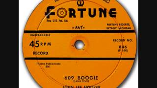 JOHN LEE HOOKER   609 Boogie   1959