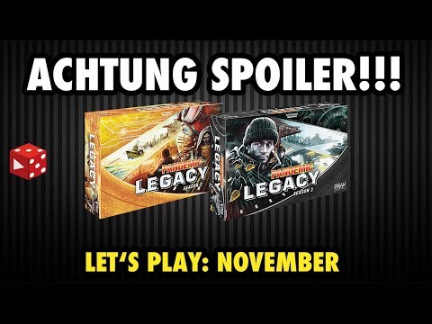 ACHTUNG SPOILER: Pandemic Legacy Season 2 - November - Live Let's Play mit Stephan und Benjamin