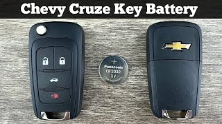 How To Replace CHEVY CRUZE Remote Key Fob Battery 2011 - 2016 DIY Change Replacement Batteries