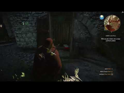 Witcher 3-Witchers using books as toilet paper at kaer morhen