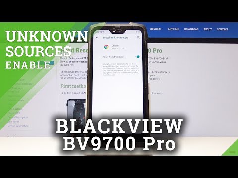 How to Allow Unknown Sources in BLACKVIEW BV9700 PRO - Download Unknown Apps