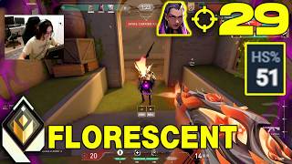 florescent Reyna Ascent RADIANT MVP