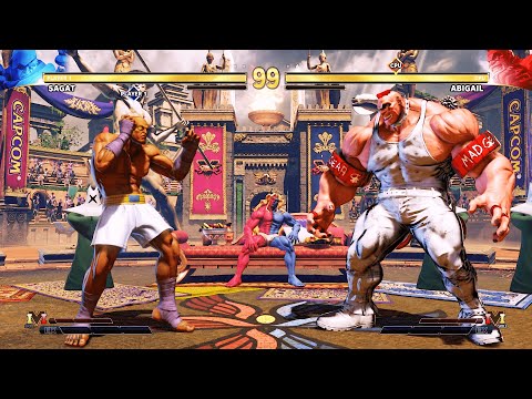 Sagat vs Abigail (Hardest) Street Fighter V