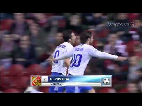 Gol de Helder Postiga ⚽️ | Athletic - Real Zaragoza | 2012-13 | Sonido Carrusel Deportivo