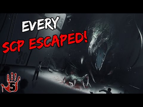 Top 5 SCP Monsters That Can NEVER Escape | Montage