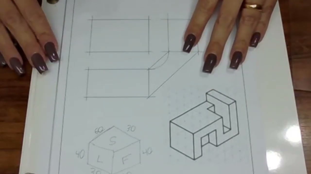 VISTAS ORTOGONAIS NO 1º DIEDRO