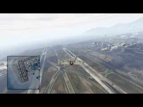 GTA Online - I Shot Down An Invisible Plane!