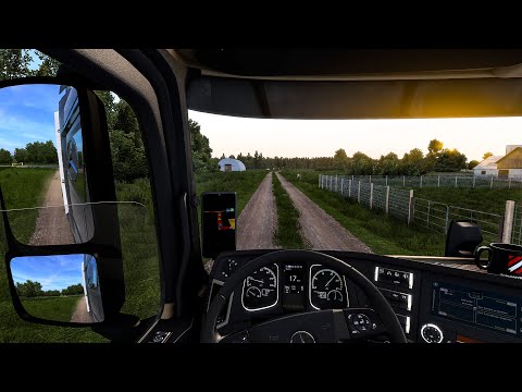 Liepāja 🇱🇻 - Klaipėda 🇱🇹 | Mercedes New Actros ✪ ETS2 1.46 Open Beta ✪ Ultra Graphics ✪ 4K 60fps
