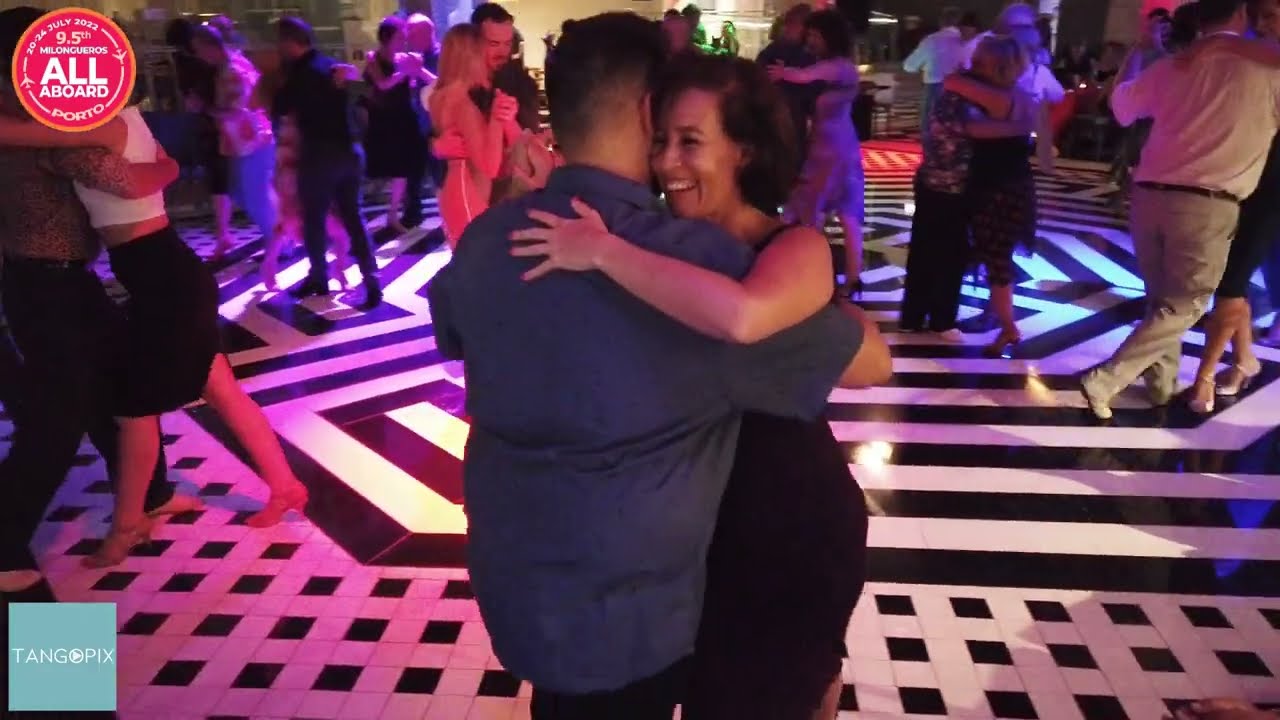 Juana Sepúlveda & Nelson Pinto (in milonga) dance Miguel Caló - Mi cantar