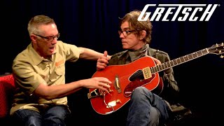 Video thumbnail for Cheap Trick's Tom Petersson on the Gretsch G5034TFT Rancher | Artist Interview | Gretsch Guitars by Gretsch Guitars