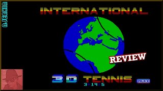 International 3D Tennis - on the ZX Spectrum 128K !! with Commentary