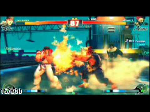 SF4 In Arcade  Poongko(1p) VS Infiltration(2p)  13