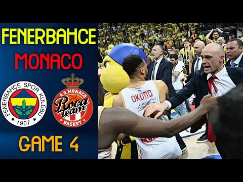 Fenerbahce - Monaco | After game conflict | Euroleague 2023-24
